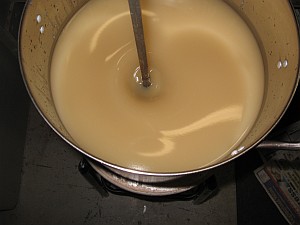 mix oils and lye1